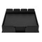 Dacasso Black Leatherette 23-Piece Conf. Room Set with Square Coasters DF-1050 - alternate 1